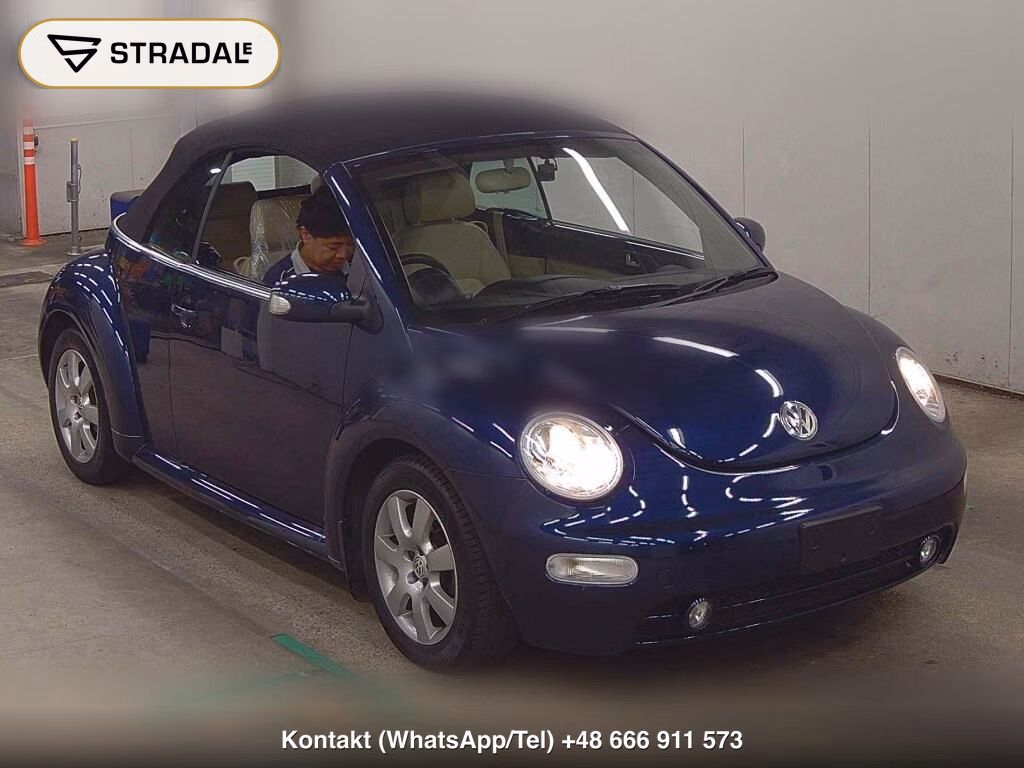 VOLKSWAGEN NEW BEETLE CABRIOLET BASE GRADE 2003, aukcja z Japonii, zdjęcie 1