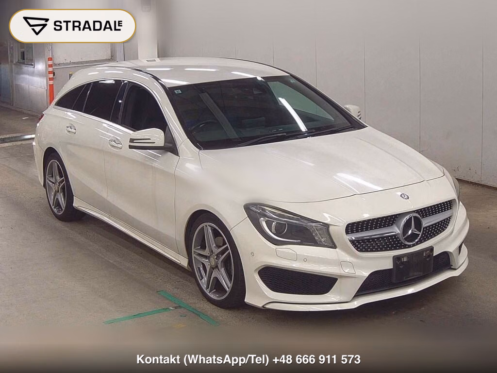 MERCEDES BENZ CLA-CLASS SHOOTING BRAKE CLA180 SHOOTING BRAKE SPORTS 2015, aukcja z Japonii, zdjęcie 1
