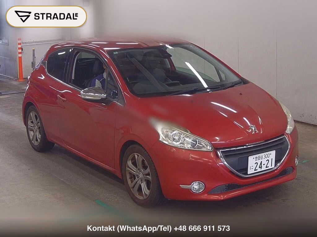 PEUGEOT 208 3D ALLURE 2015, aukcja z Japonii, zdjęcie 1