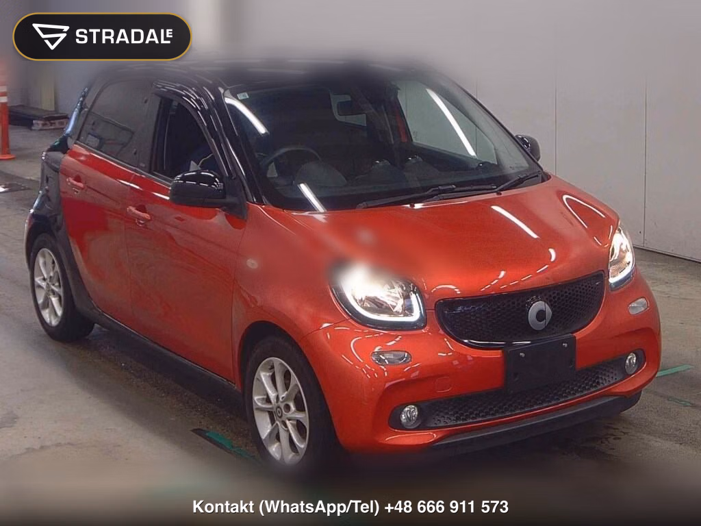 MCC SMART FOR FOUR PASSION 2016, aukcja z Japonii, zdjęcie 1