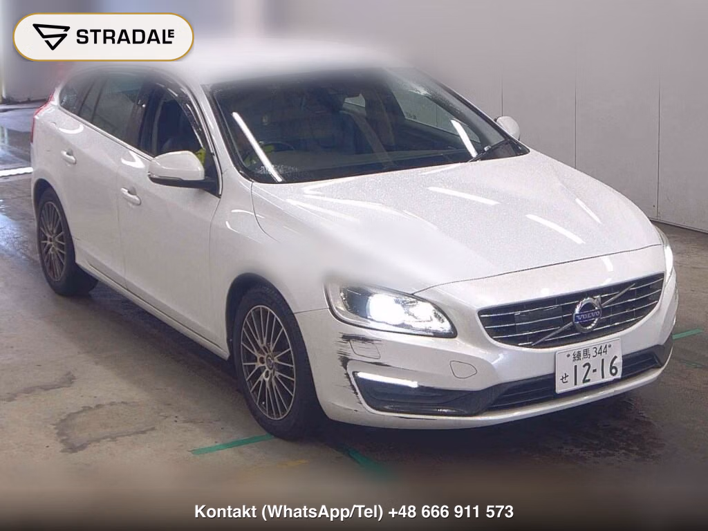 VOLVO V60 D4 SE 2015, aukcja z Japonii, zdjęcie 1