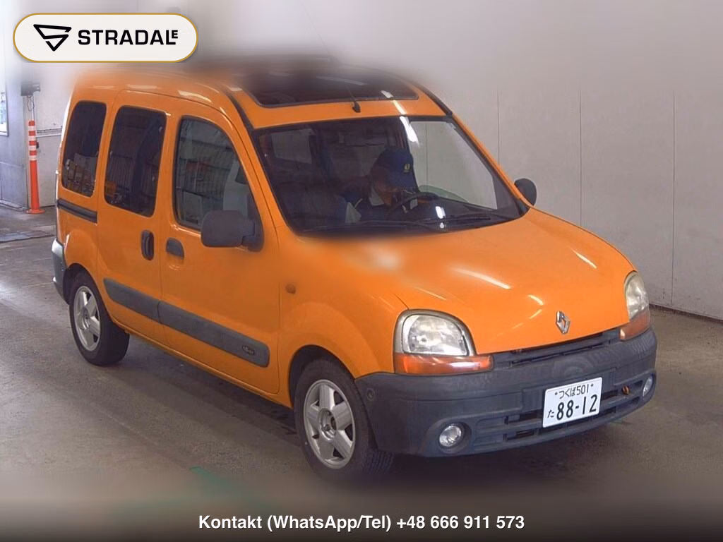RENAULT KANGOO 2003, aukcja z Japonii, zdjęcie 1