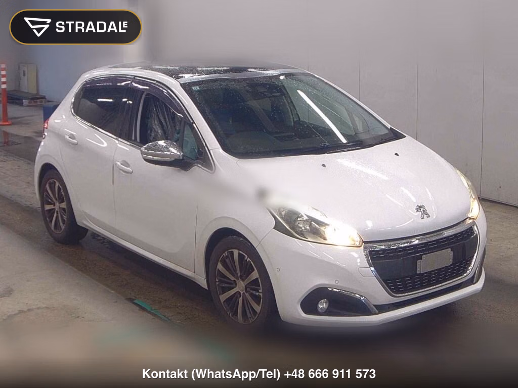 PEUGEOT 208 5D ALLURE CIELO PACKAGE 2015, aukcja z Japonii, zdjęcie 1