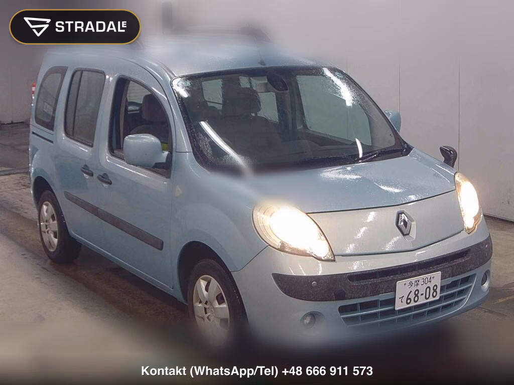 RENAULT KANGOO 1.6 2010, aukcja z Japonii, zdjęcie 1