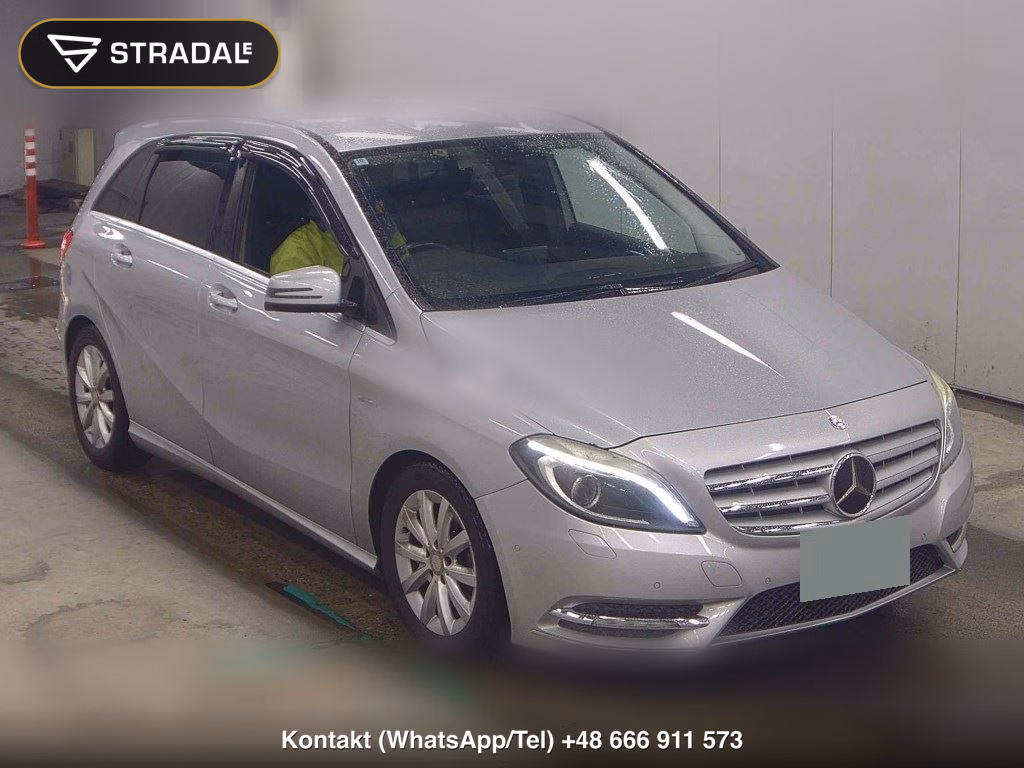 MERCEDES BENZ B-CLASS B180 BLUEEFFICIENCY 2012, aukcja z Japonii, zdjęcie 1