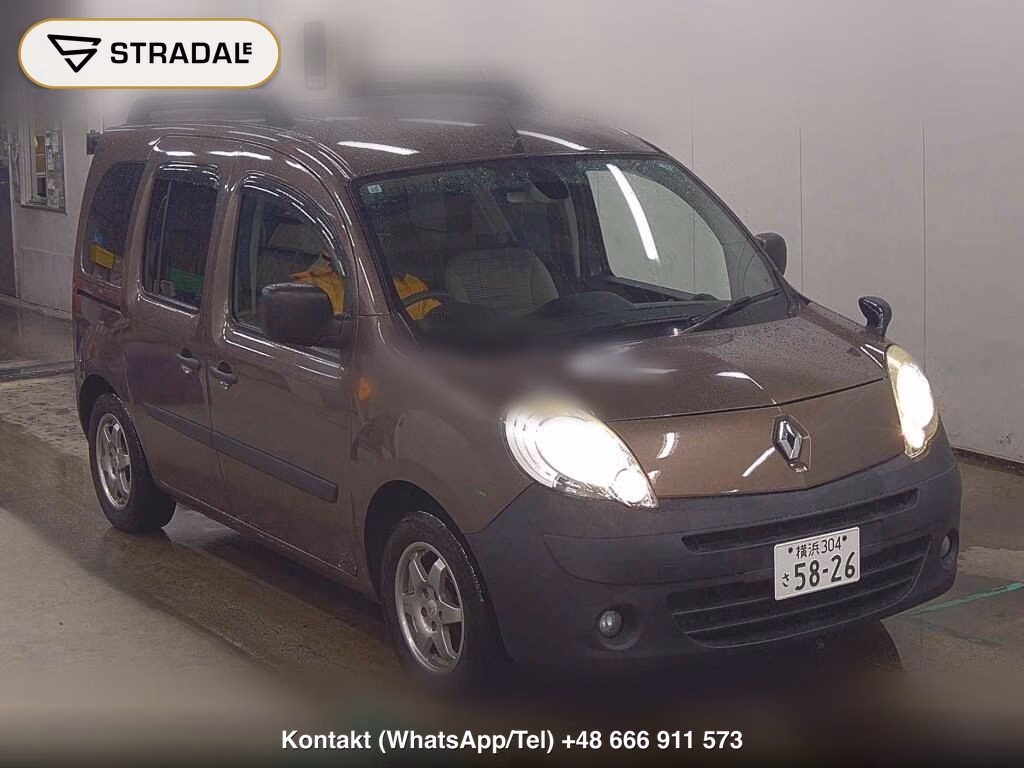 RENAULT KANGOO 1.6 2011, aukcja z Japonii, zdjęcie 1