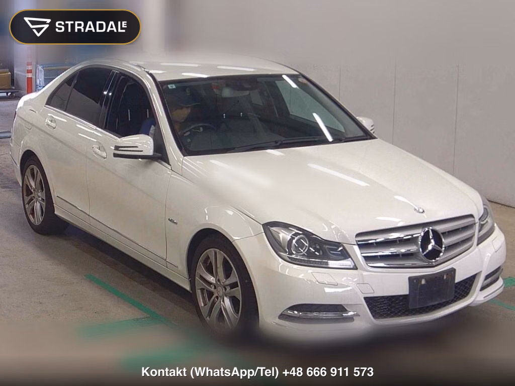 MERCEDES BENZ C-CLASS 4D C200 BLUEEFFICIENCY AVANTGARDE 2011, aukcja z Japonii, zdjęcie 1