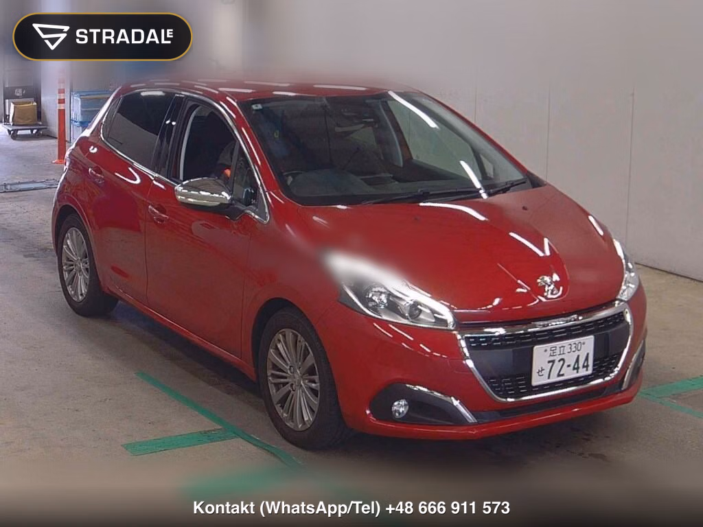 PEUGEOT 208 5D ALLURE 2018, aukcja z Japonii, zdjęcie 1