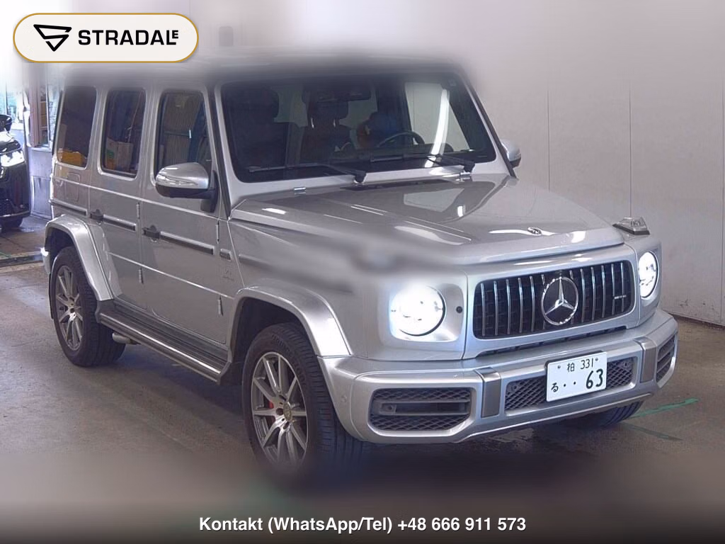 MERCEDES AMG G-CLASS 4WD G63 2018, aukcja z Japonii, zdjęcie 1