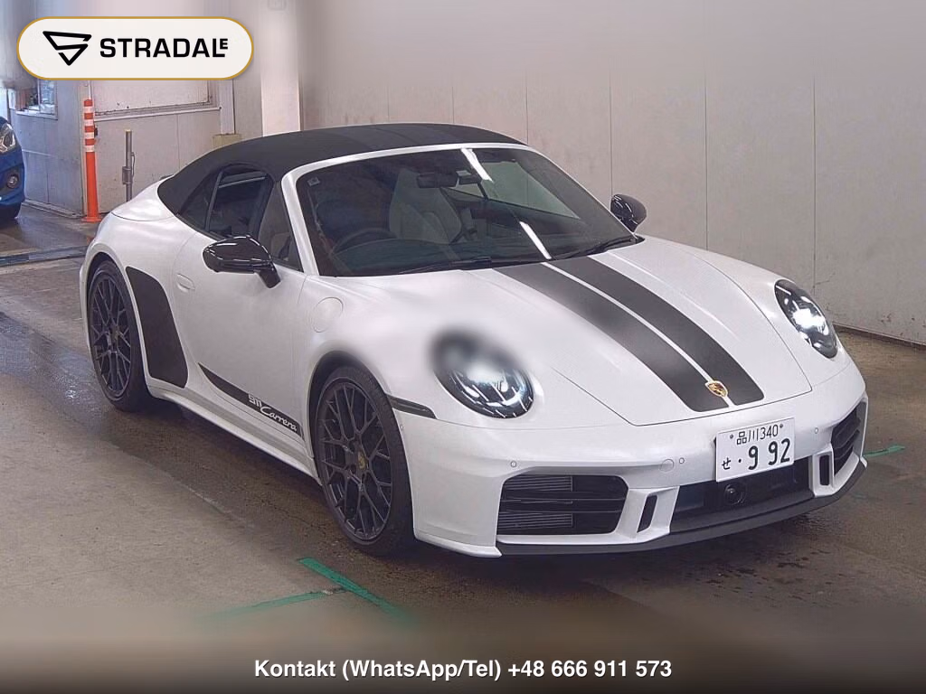 PORSCHE 911 OP 911 CARRERA CABRIOLET 2025, aukcja z Japonii, zdjęcie 1