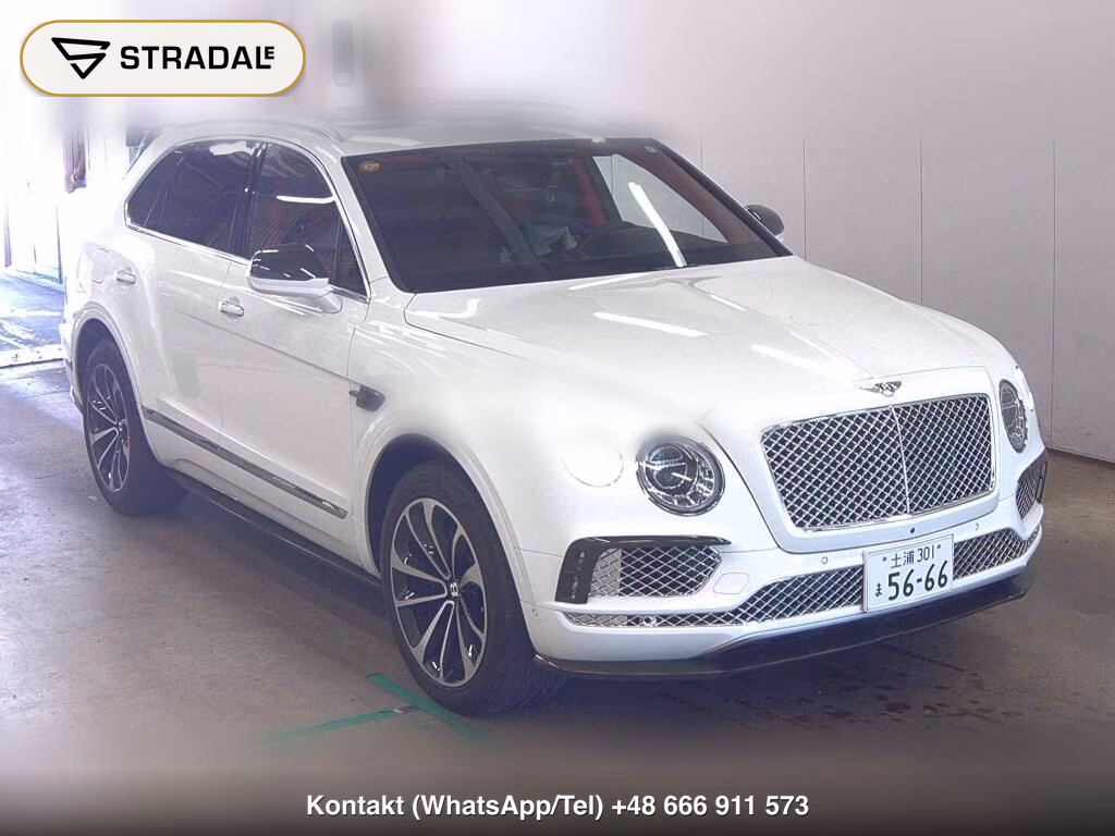 BENTLEY BENTAYGA 4WD BASE GRADE 2017, aukcja z Japonii, zdjęcie 1