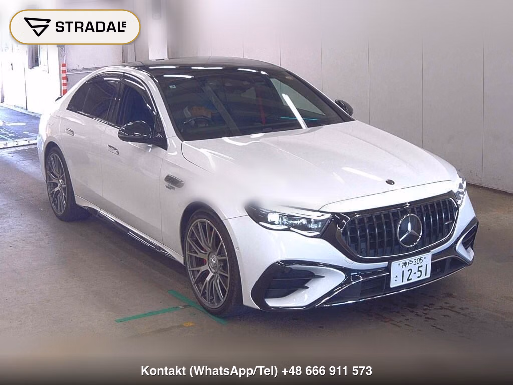 MERCEDES AMG E-CLASS 4D 4WD E53 HYBRID 4MATIC+ EDITION NIGHT CARBON 2025, aukcja z Japonii, zdjęcie 1