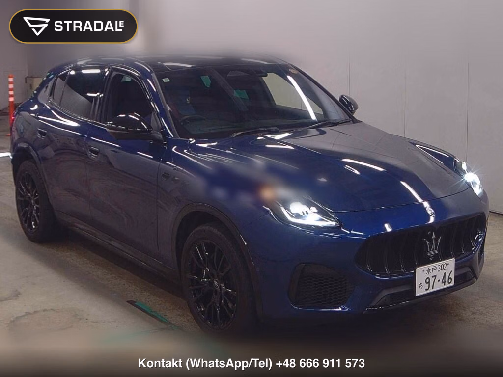 MASERATI GRECALE 4WD MODENA 2025, aukcja z Japonii, zdjęcie 1