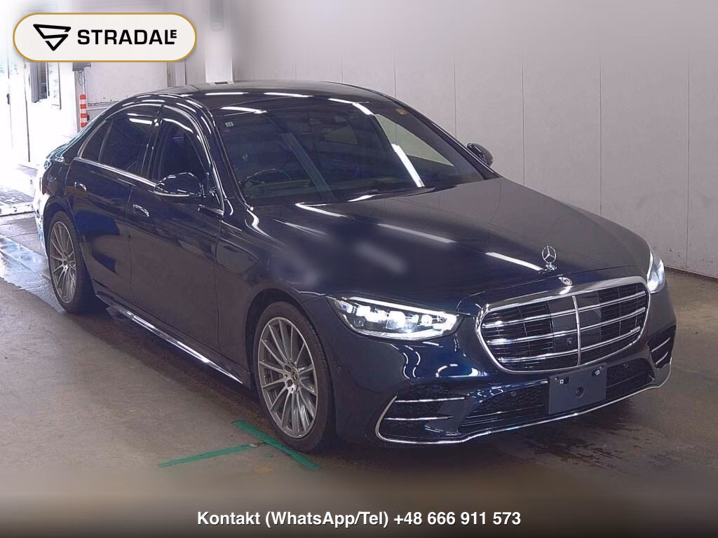 MERCEDES BENZ S-CLASS 4D 4WD S580 4MATIC ISG MODEL 2021, aukcja z Japonii, zdjęcie 1