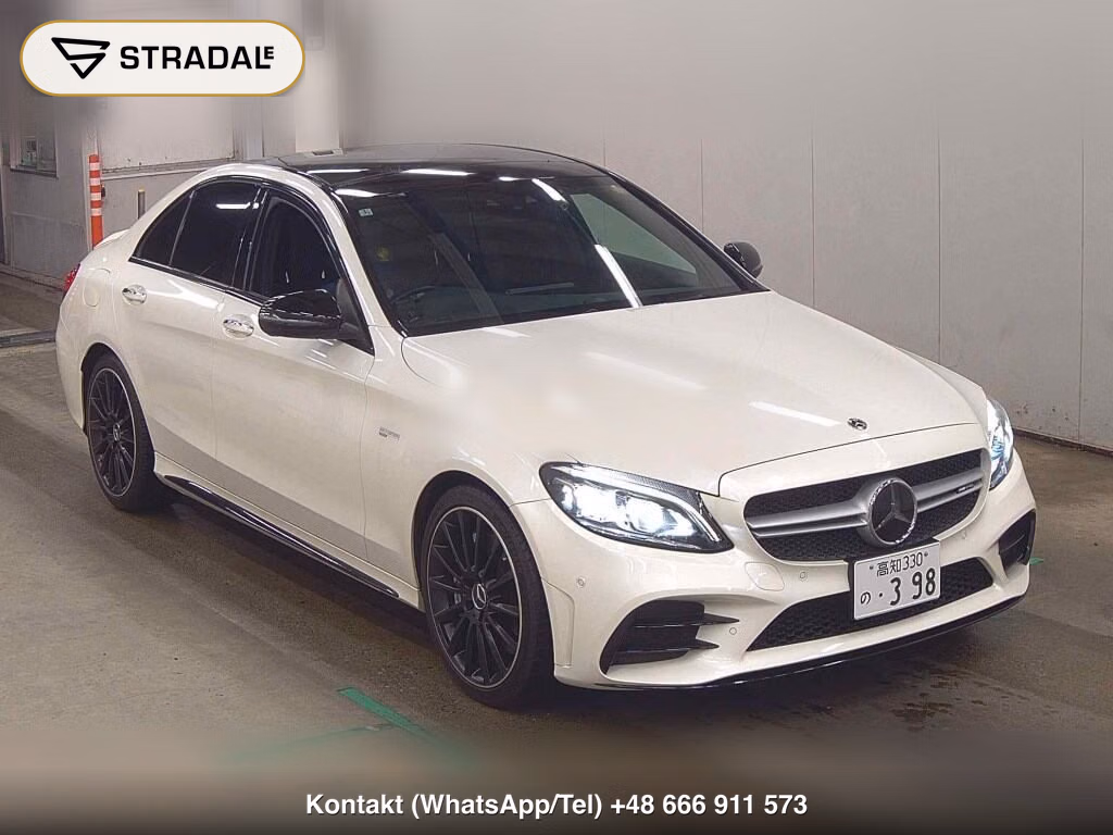 MERCEDES AMG C-CLASS 4D 4WD C43 4MATIC 2020, aukcja z Japonii, zdjęcie 1