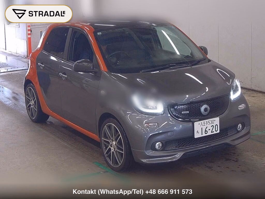 MCC SMART FOR FOUR BRABUS EXCLUSIVE 2019, aukcja z Japonii, zdjęcie 1