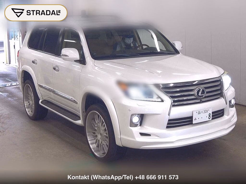 LEXUS LX570 4WD 2012, aukcja z Japonii, zdjęcie 1