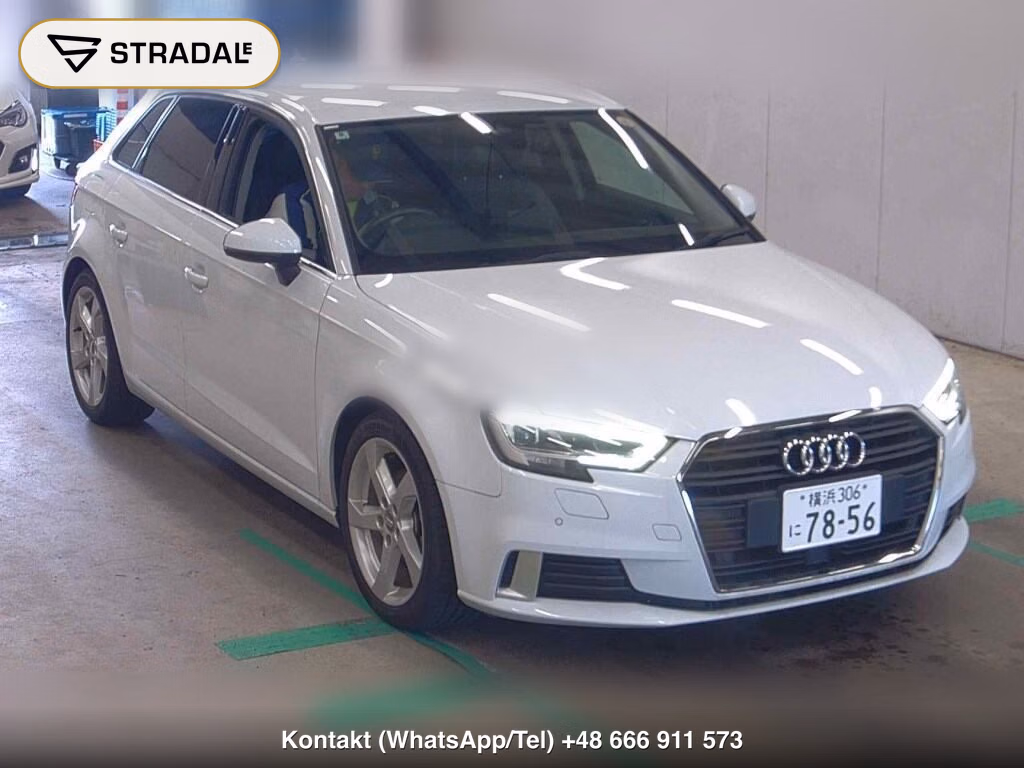 AUDI A3 5D SPORTS BACK 1.4TFSI SPORTS 2018, aukcja z Japonii, zdjęcie 1