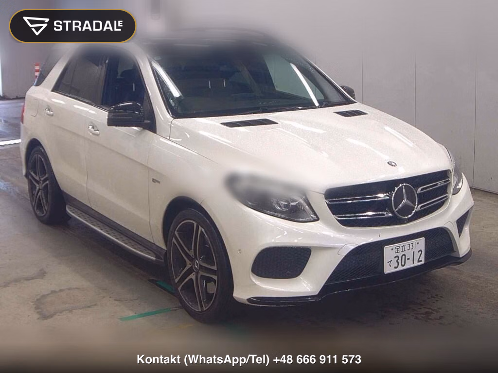 MERCEDES AMG GLE 4WD GLE43 4MATIC 2017, aukcja z Japonii, zdjęcie 1