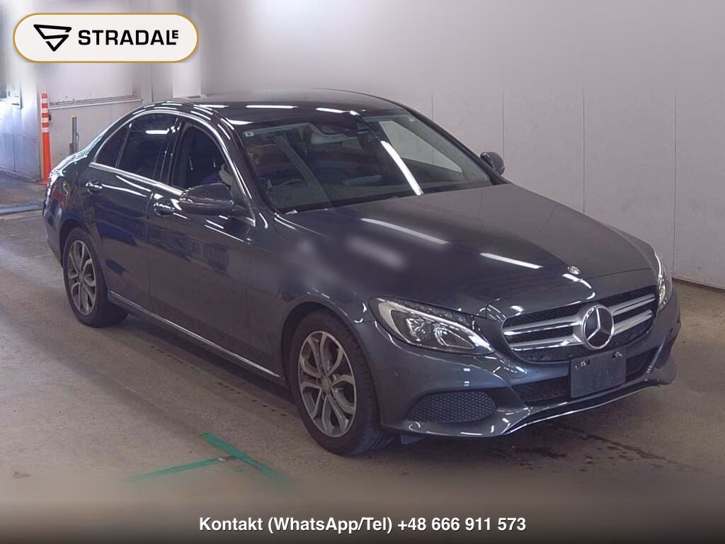 MERCEDES BENZ C-CLASS 4D C180 AVANTGARDE 2015, aukcja z Japonii, zdjęcie 1