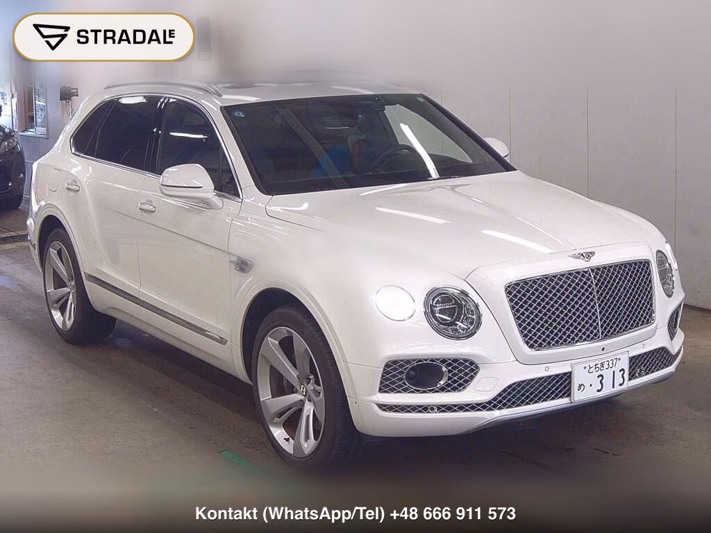BENTLEY BENTAYGA 4WD BASE GRADE 2019, aukcja z Japonii, zdjęcie 1