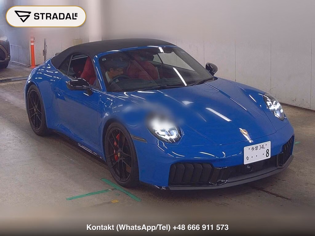 PORSCHE 911 OP 4WD 911 CARRERA 4 GTS CABRIOLET 2026, aukcja z Japonii, zdjęcie 1