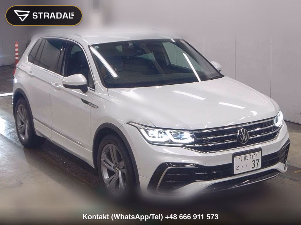 VOLKSWAGEN TIGUAN TSI R-LINE 2022, aukcja z Japonii, zdjęcie 1