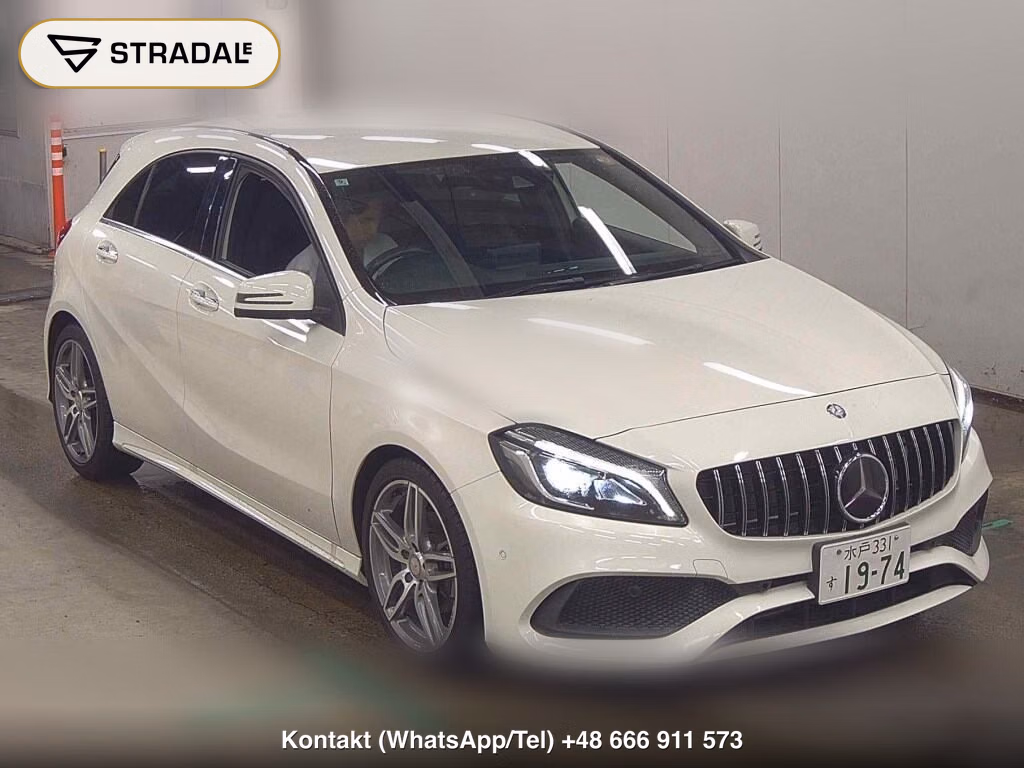 MERCEDES BENZ A-CLASS A180 SPORTS 2016, aukcja z Japonii, zdjęcie 1