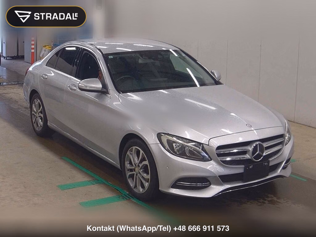 MERCEDES BENZ C-CLASS 4D C180 AVANTGARDE 2015, aukcja z Japonii, zdjęcie 1