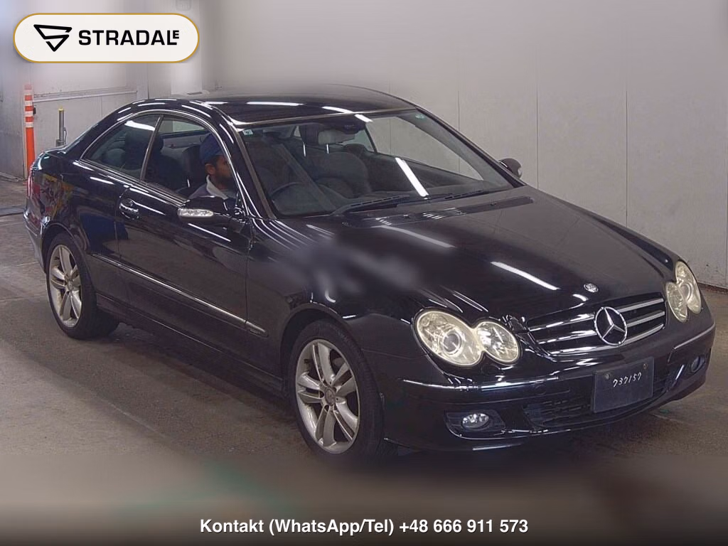 MERCEDES BENZ CLK CP CLK200 KOMPRESSOR AVANTGARDE 2009, aukcja z Japonii, zdjęcie 1