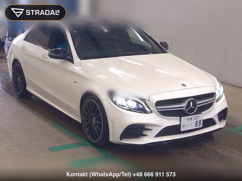 MERCEDES AMG C-CLASS 4D 4WD C43 4MATIC 2019, aukcja z Japonii, zdjęcie 1