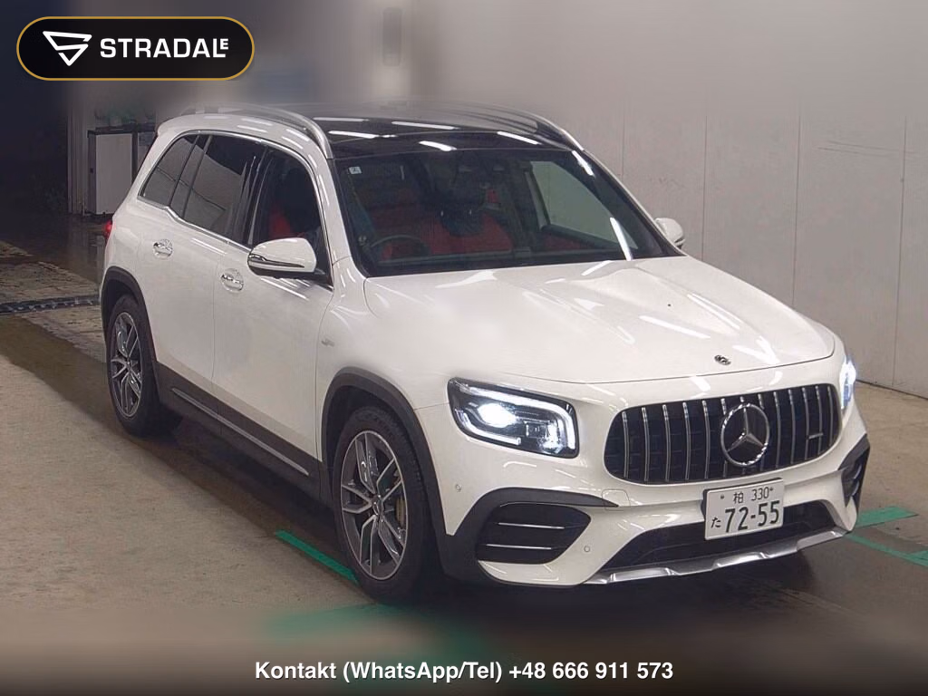 MERCEDES AMG GLB 4WD GLB35 4MATIC BSG MODEL 2022, aukcja z Japonii, zdjęcie 1
