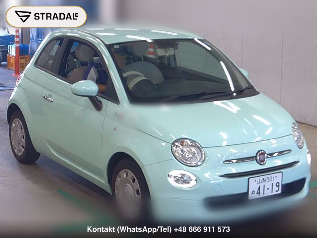 FIAT 500 2021, aukcja z Japonii, zdjęcie 1