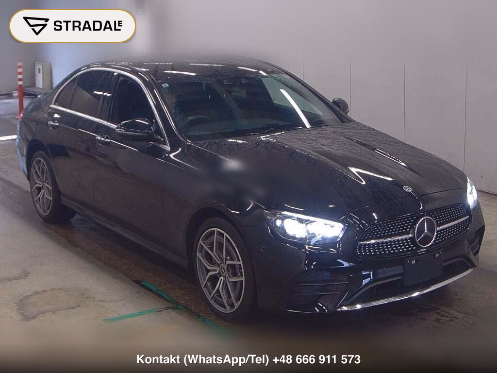 MERCEDES BENZ E-CLASS 4D 4WD E200 4MATIC SPORTS BSG MODEL 2021, aukcja z Japonii, zdjęcie 1