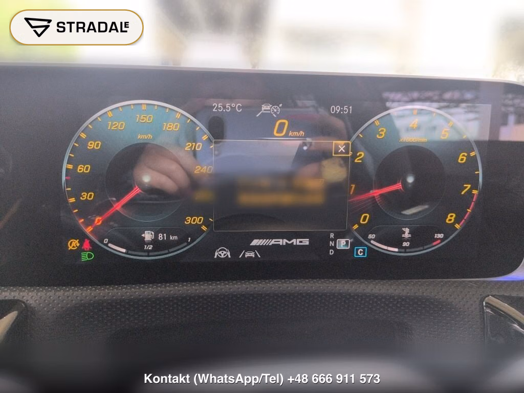 MERCEDES AMG A-CLASS 5D 4WD A45 S 4MATIC+ EDITION 1, miniaturka 7