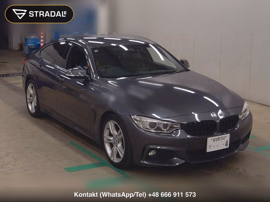 BMW 4 SERIES 5D 420I GRAN COUPE M-SPORT 2016, aukcja z Japonii, zdjęcie 1