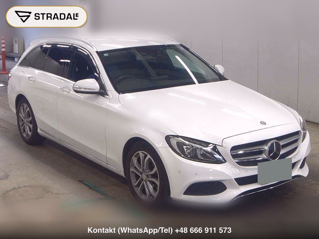 MERCEDES BENZ C-CLASS STATIONWAGON C180 STATIONWAGON AVANTGARDE 2015, aukcja z Japonii, zdjęcie 1