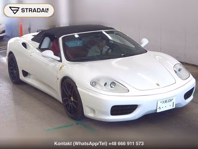 FERRARI 360 OP F1 SPIDER 2002, samochód z aukcji Japonii