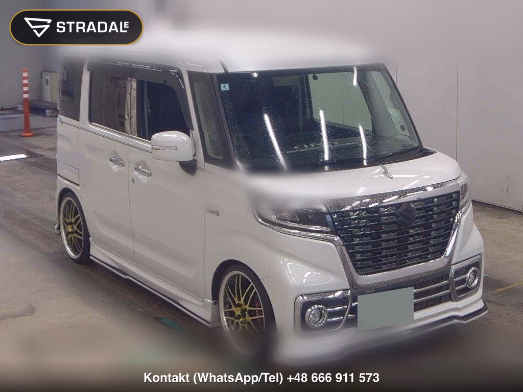 SUZUKI SPACIA CUSTOM HYBRID XS 2018, aukcja z Japonii, zdjęcie 1