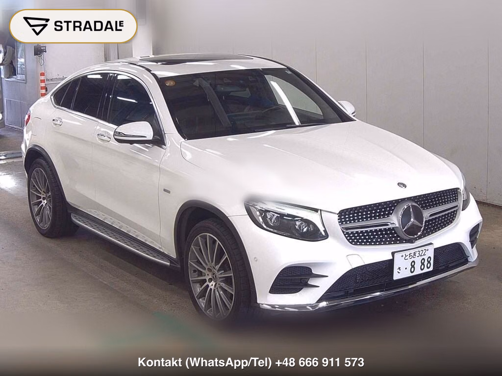 MERCEDES BENZ GLC-CLASS 4WD GLC350E 4MATIC COUPE SPORTS 2018, aukcja z Japonii, zdjęcie 1