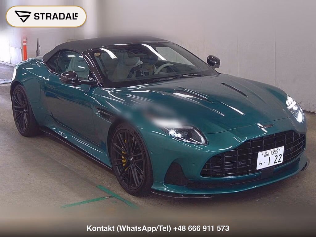 ASTON MARTIN DB12 OP DB12 VOLANTE 2024, aukcja z Japonii, zdjęcie 1