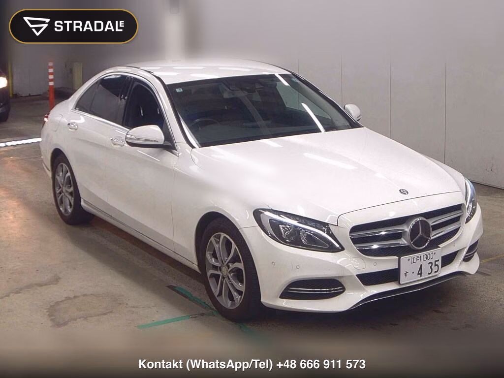 MERCEDES BENZ C-CLASS 4D C180 AVANTGARDE 2015, aukcja z Japonii, zdjęcie 1