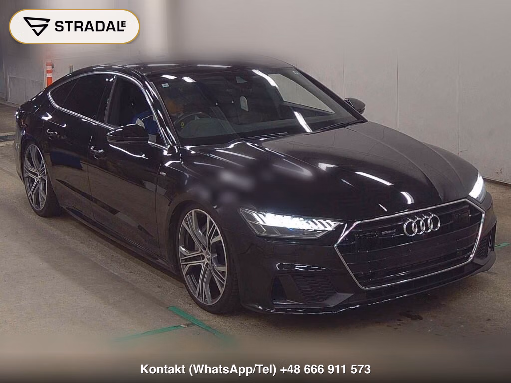 AUDI A7 SPORTBACK 4WD 55TFSI QUATTRO S LINE 2019, aukcja z Japonii, zdjęcie 1