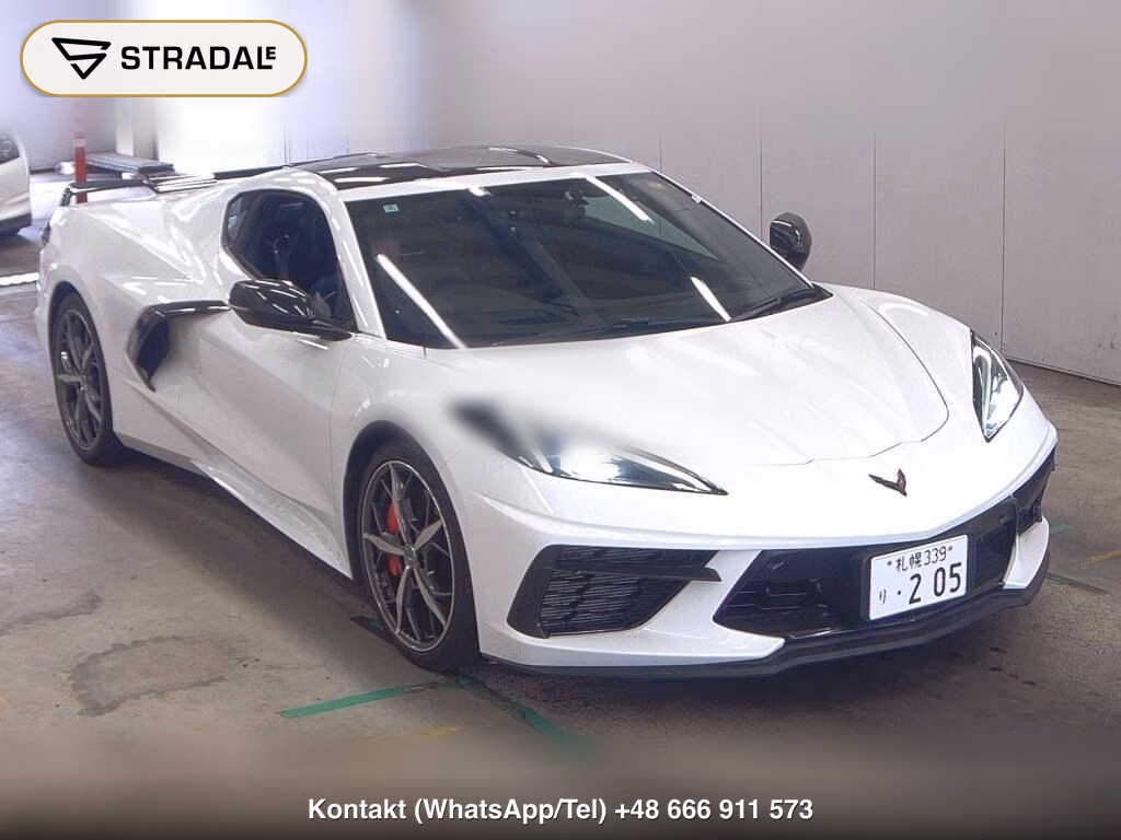 CHEVROLET CORVETTE CP 3LT 2022, aukcja z Japonii, zdjęcie 1