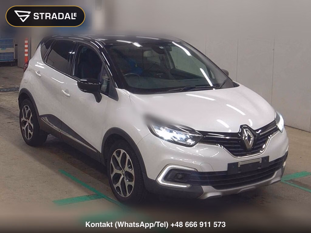 RENAULT CAPTUR INTENSE LEATHER 2018, aukcja z Japonii, zdjęcie 1