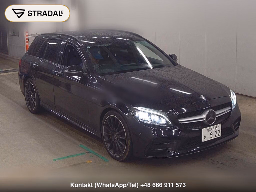 MERCEDES AMG C-CLASS STATIONWAGON 4WD C43 4MATIC STATIONWAGON 2019, aukcja z Japonii, zdjęcie 1