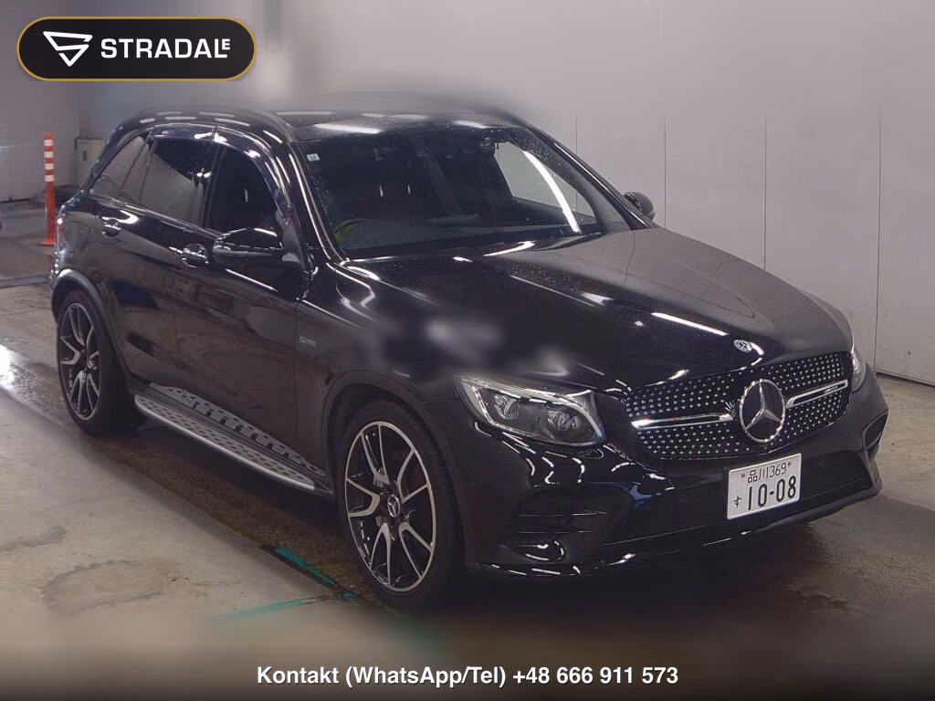 MERCEDES AMG GLC 4WD GLC43 4MATIC LEATHER EXCLUSIVE PACKAGE 2017, aukcja z Japonii, zdjęcie 1