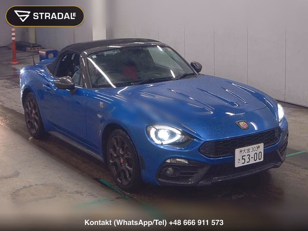 ABARTH 124 SPIDER BASE GRADE 2016, aukcja z Japonii, zdjęcie 1