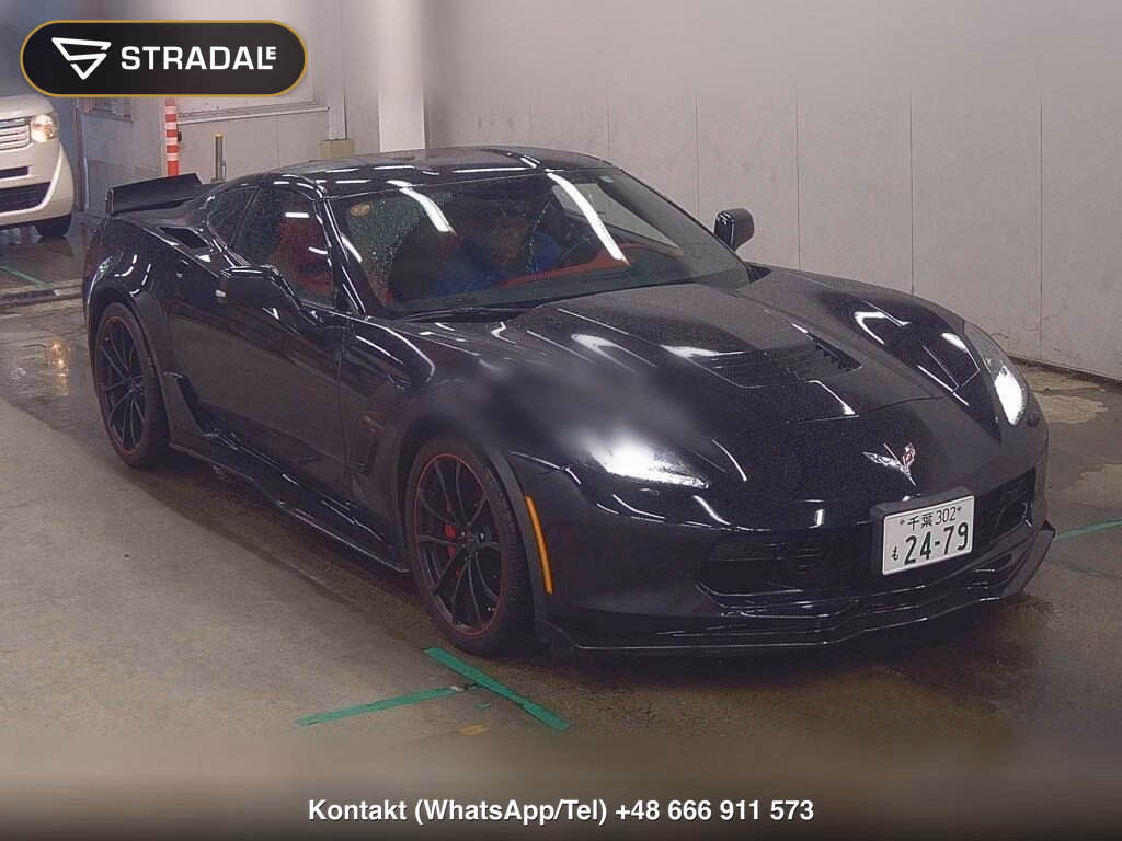 CHEVROLET CORVETTE CP GRAND SPORT COUPE 2017, aukcja z Japonii, zdjęcie 1
