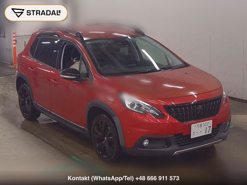 PEUGEOT 2008 GT LINE BLACK PACK 2019, aukcja z Japonii, zdjęcie 1
